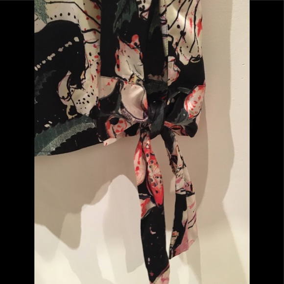 Just Cavalli Floral Silk Blouse - Picture 5 of 10